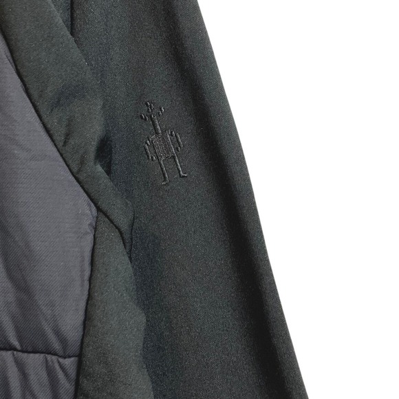 Smartwool Hybrid Jacket Mens Large Black Merino Wool Blend Insulated - Picture 7 of 10